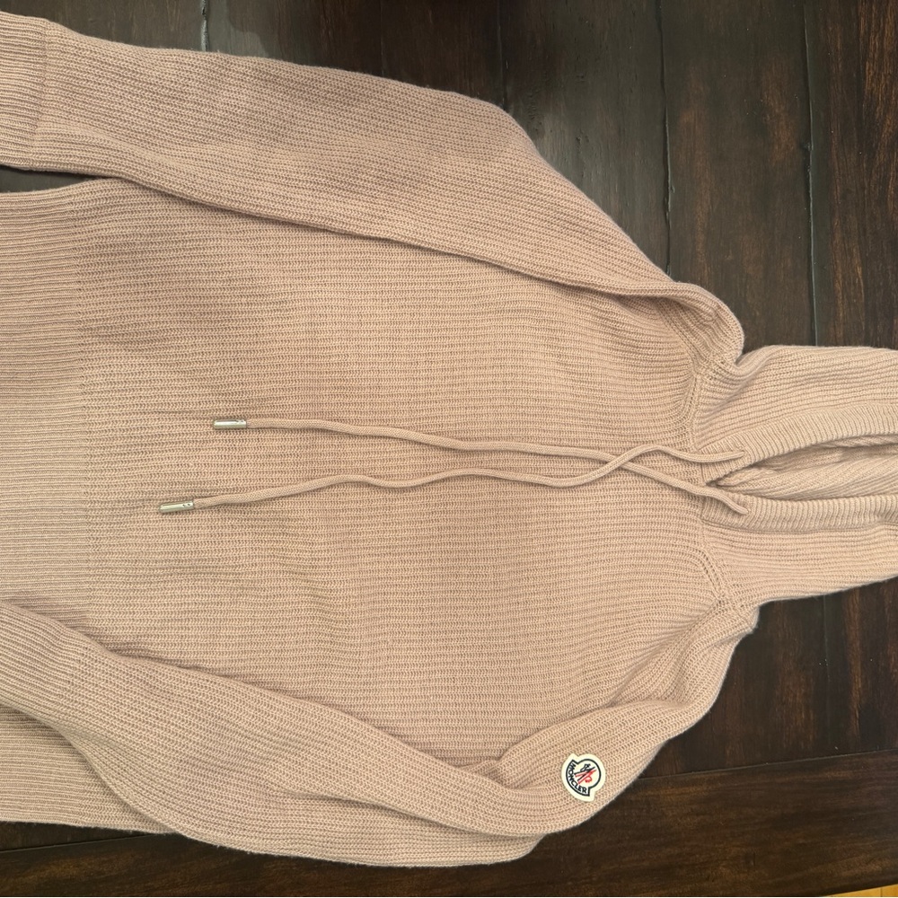 Moncler Blush Sweater Hoodie